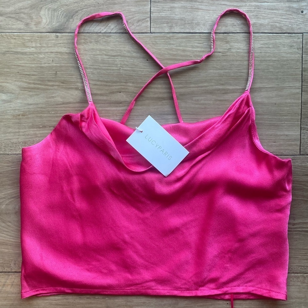 Lucy Paris Cassia Rhinestone Tank - Picture 3 of 8